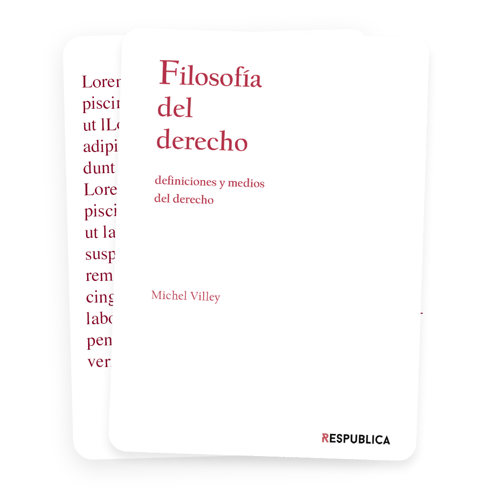portada filosofia del derecho