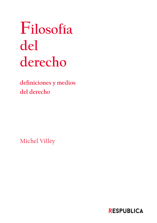 portada interna filosofia del derecho